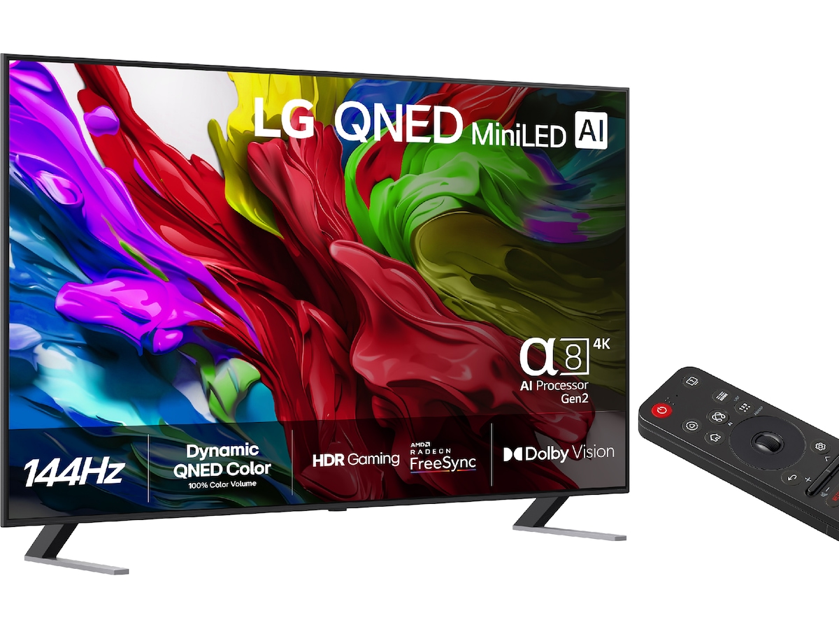 LG 65'' QNED85 evo AI MiniLED 4k Smart TV (2025) 60 - 69 tommer TV