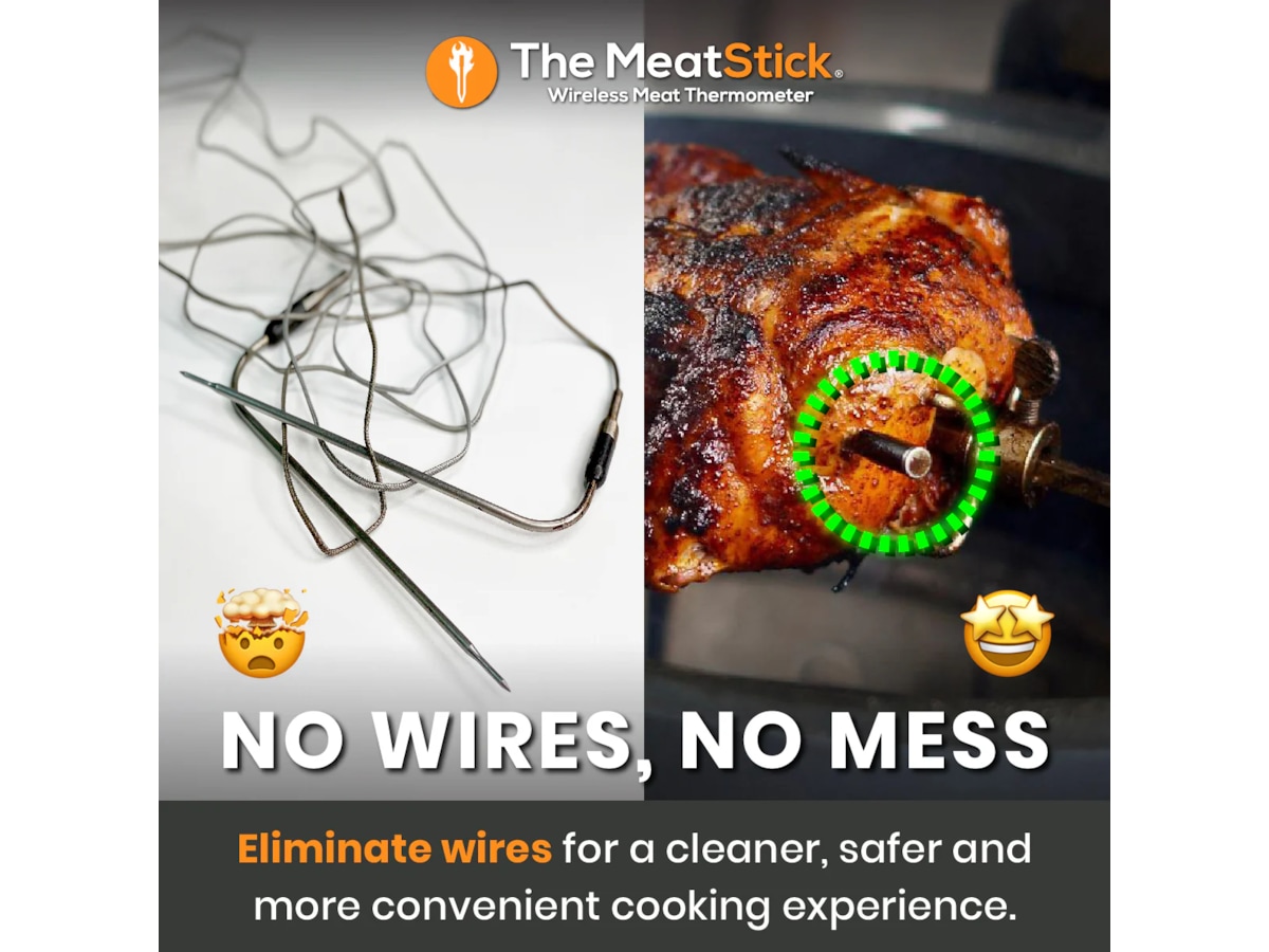 THE MEATSTICK 4X Sett trådløst steketermometer Andre kjøkkenapparater