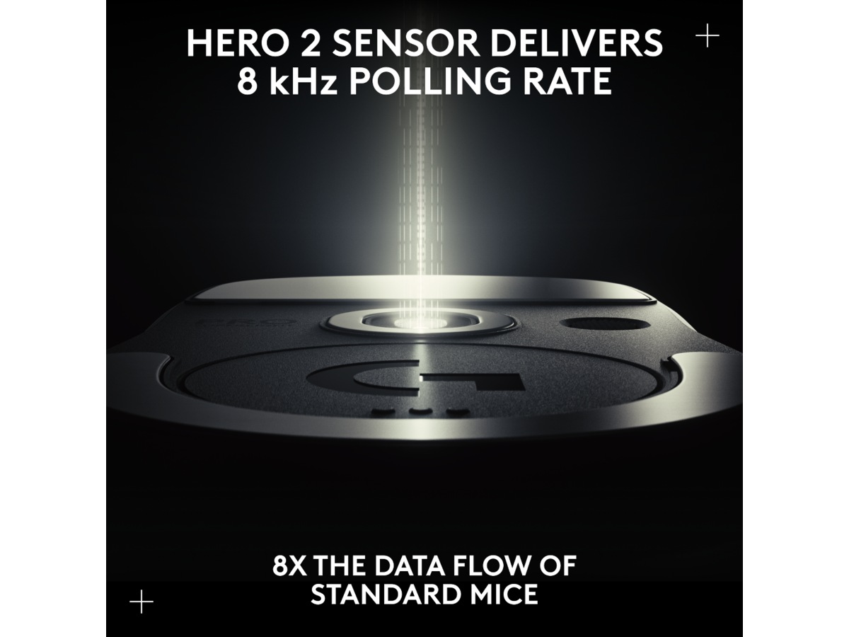 Logitech Pro X Superlight 2c trådløs gamingmus (sort) Gamingmus