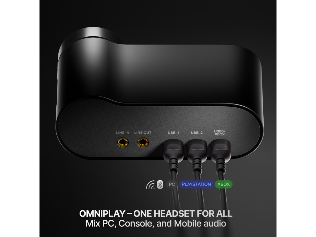 SteelSeries Arctis Nova Elite trådløst gamingheadset (sort) Gamingheadset