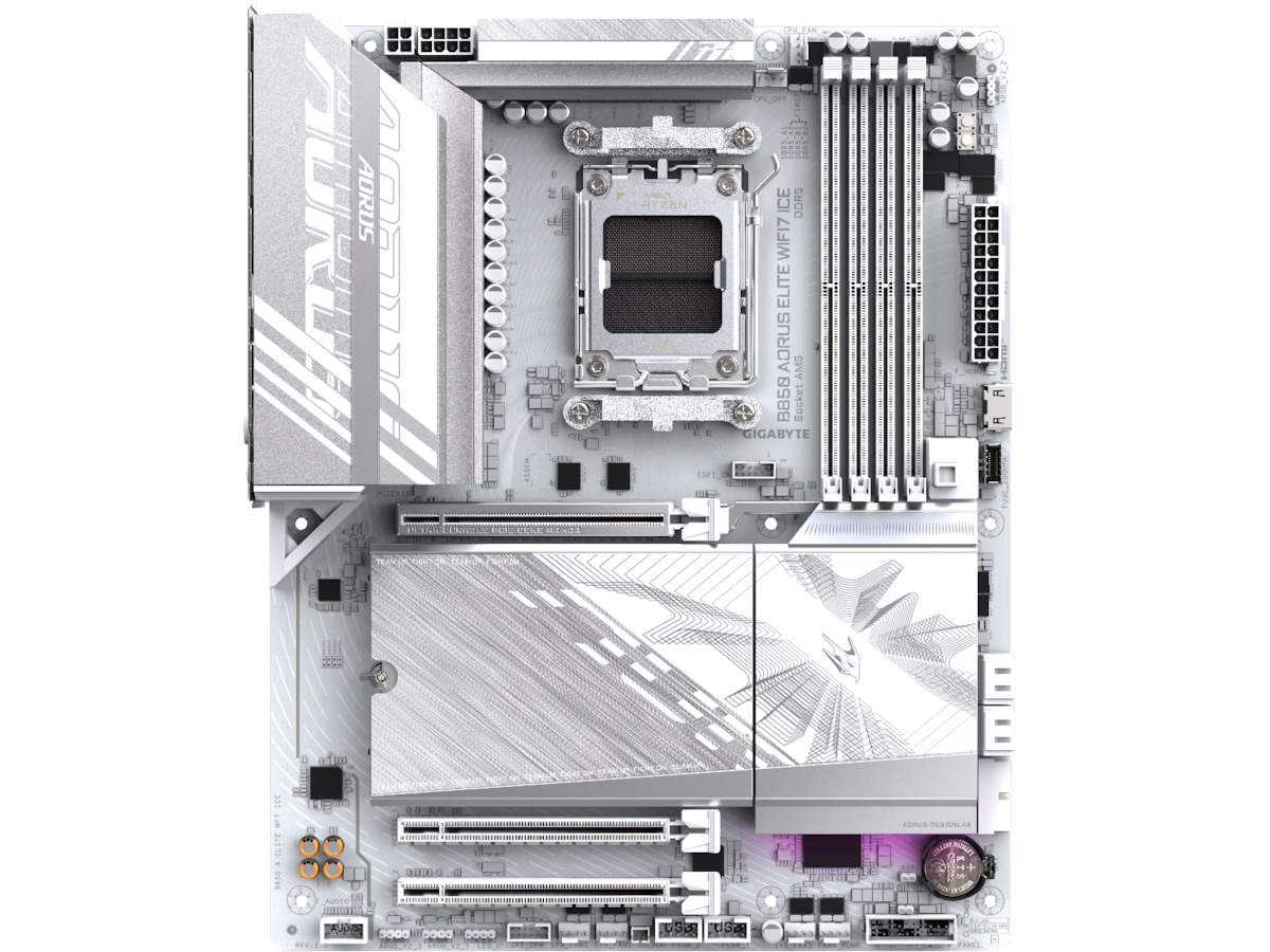 Gigabyte B850 AORUS ELITE WF7 ICE Hovedkort -B-Grade Demo hovedkort