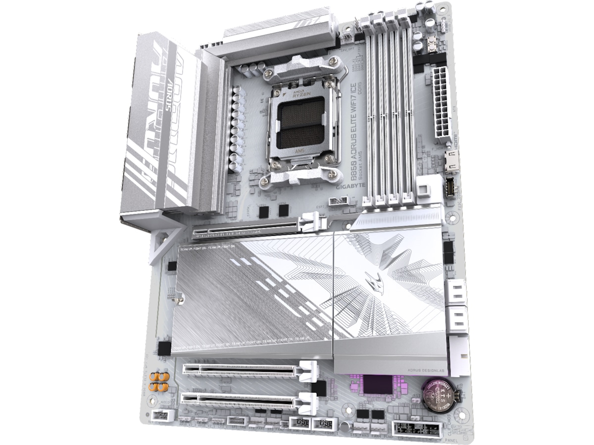 Gigabyte B850 AORUS ELITE WF7 ICE Hovedkort -B-Grade Demo hovedkort