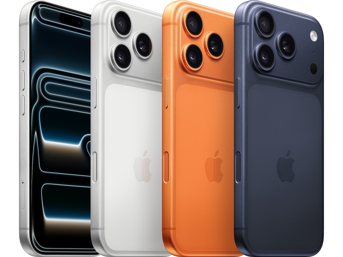iPhone 17 Pro 1TB (dypblå) Mobiltelefoner