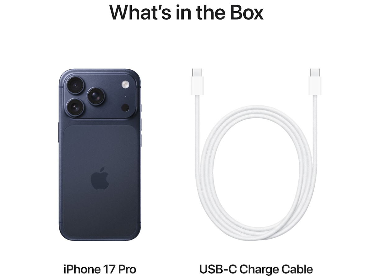 iPhone 17 Pro 1TB (dypblå) Mobiltelefoner