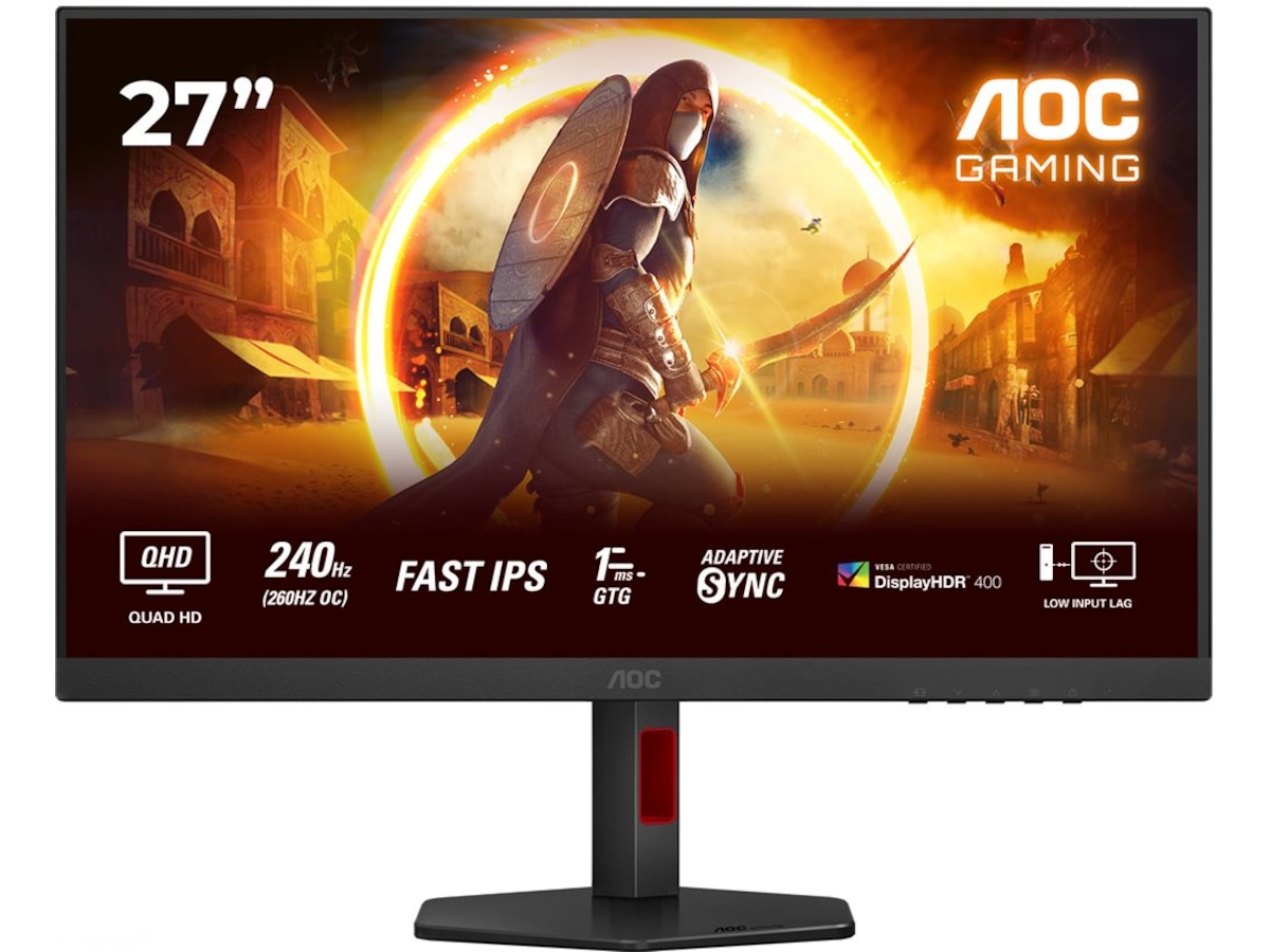AOC 27" gamingskjerm Q27G4ZR Gamingskjermer