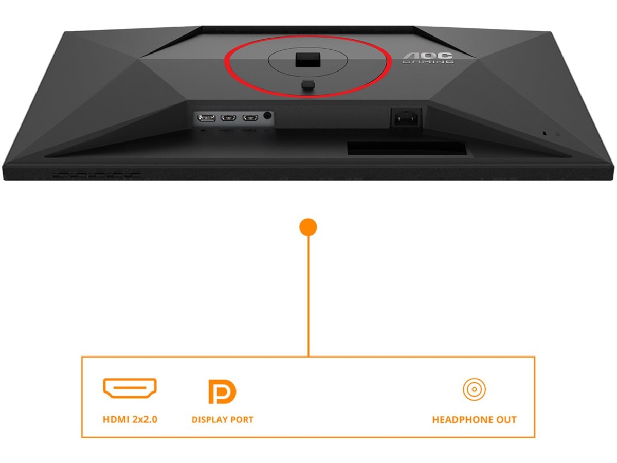 AOC 27" gamingskjerm Q27G4ZR Gamingskjermer