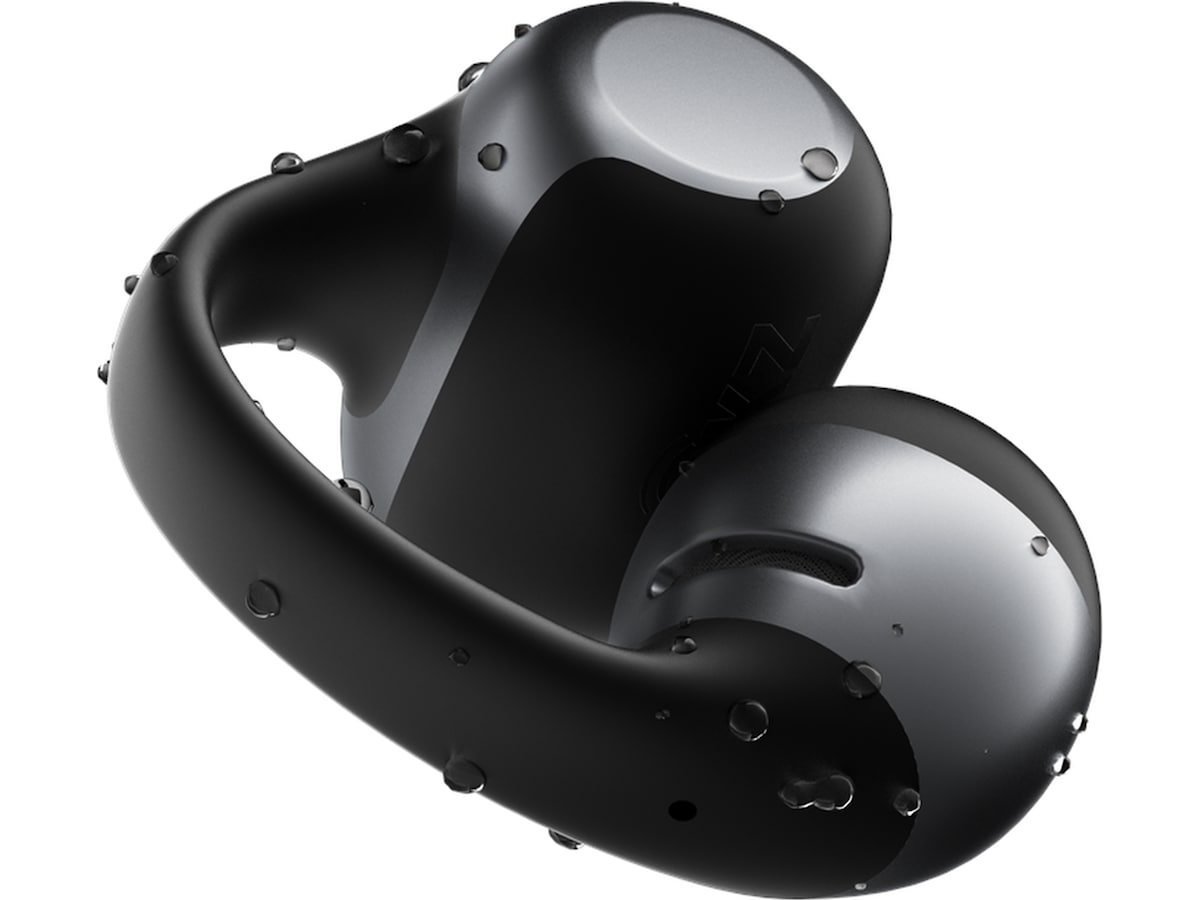 SHOKZ OpenDots Trådløse åpne ørepropper, half In-Ear (sort) Ørepropper