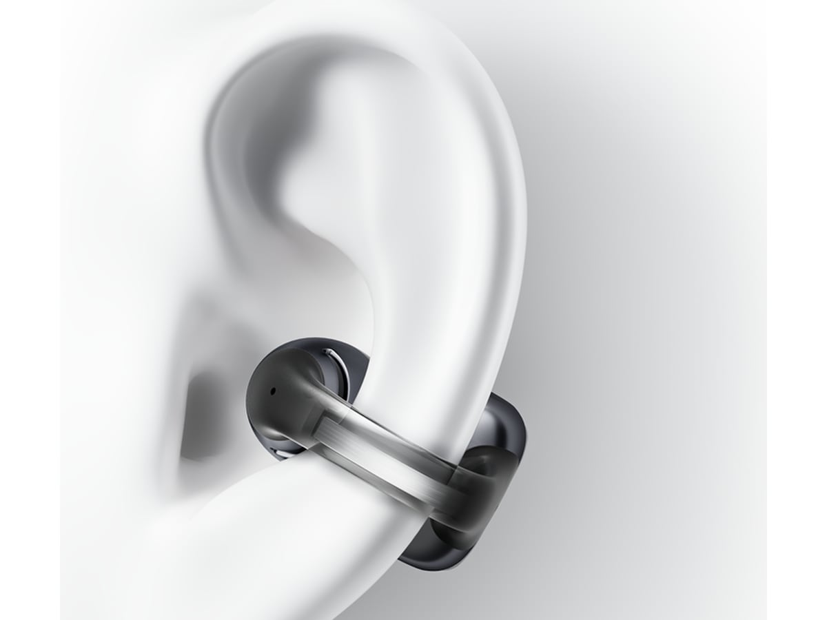 SHOKZ OpenDots Trådløse åpne ørepropper, half In-Ear (sort) Ørepropper