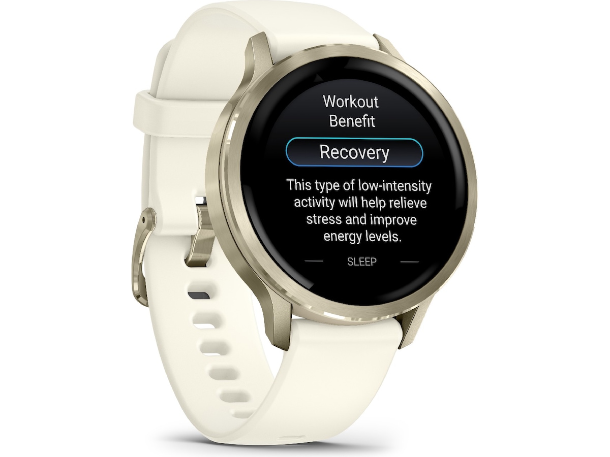 Garmin Venu 4 41mm GPS (lunar gold/bone) Smartklokker