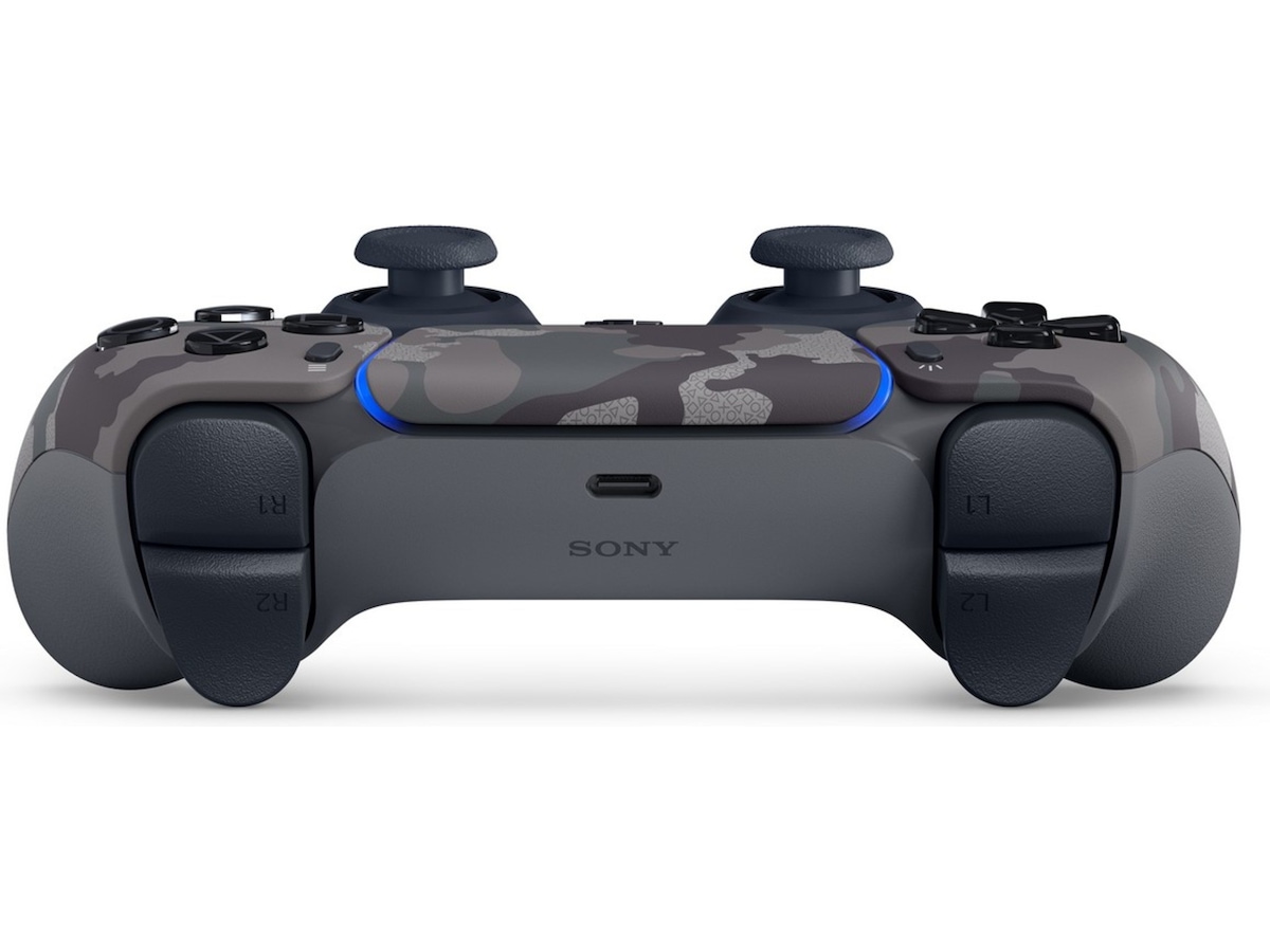 PlayStation 5 DualSense-kontroller V2 (Grey Camo) Tilbehør til spillkonsoller