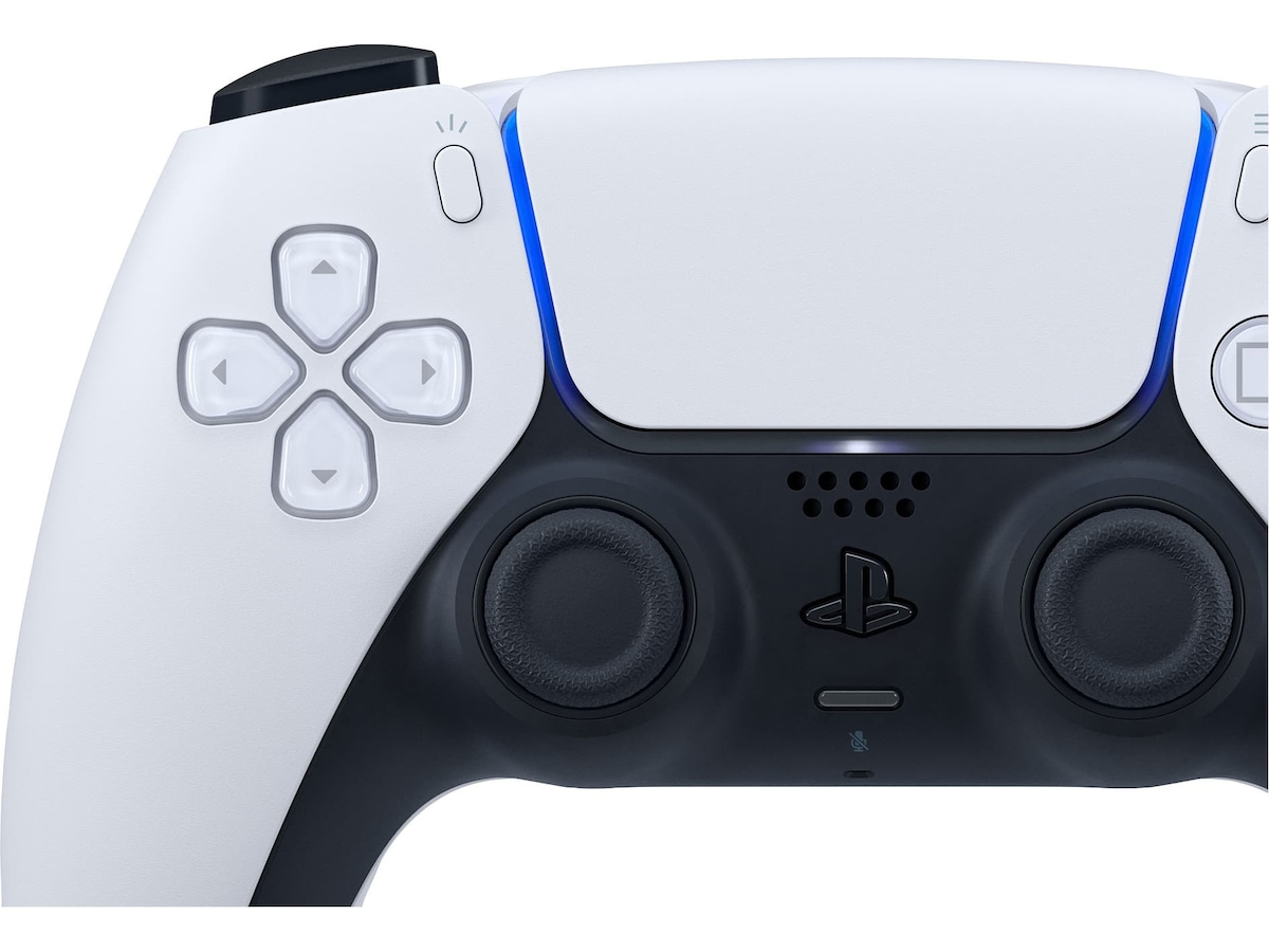 PlayStation 5 DualSense Kontroller V2 (hvit) Tilbehør til spillkonsoller