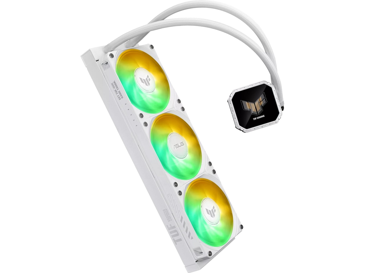 Asus TUF Gaming LC III 360 ARGB LCD Kjøler (hvit) CPU - Vannkjøling