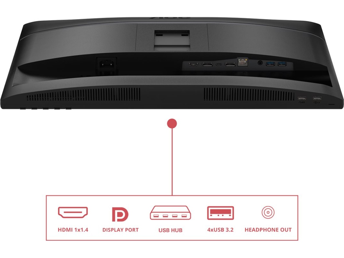 AOC 24" skjerm 24E4CV Skjermer