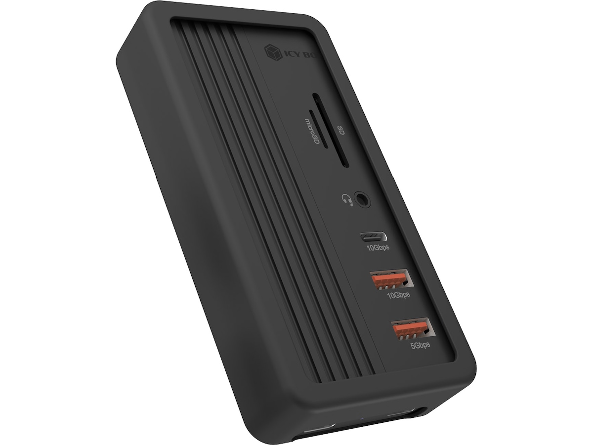 Icy Box 10 i 1 DockingStation Dockingstasjon & USB-HUB