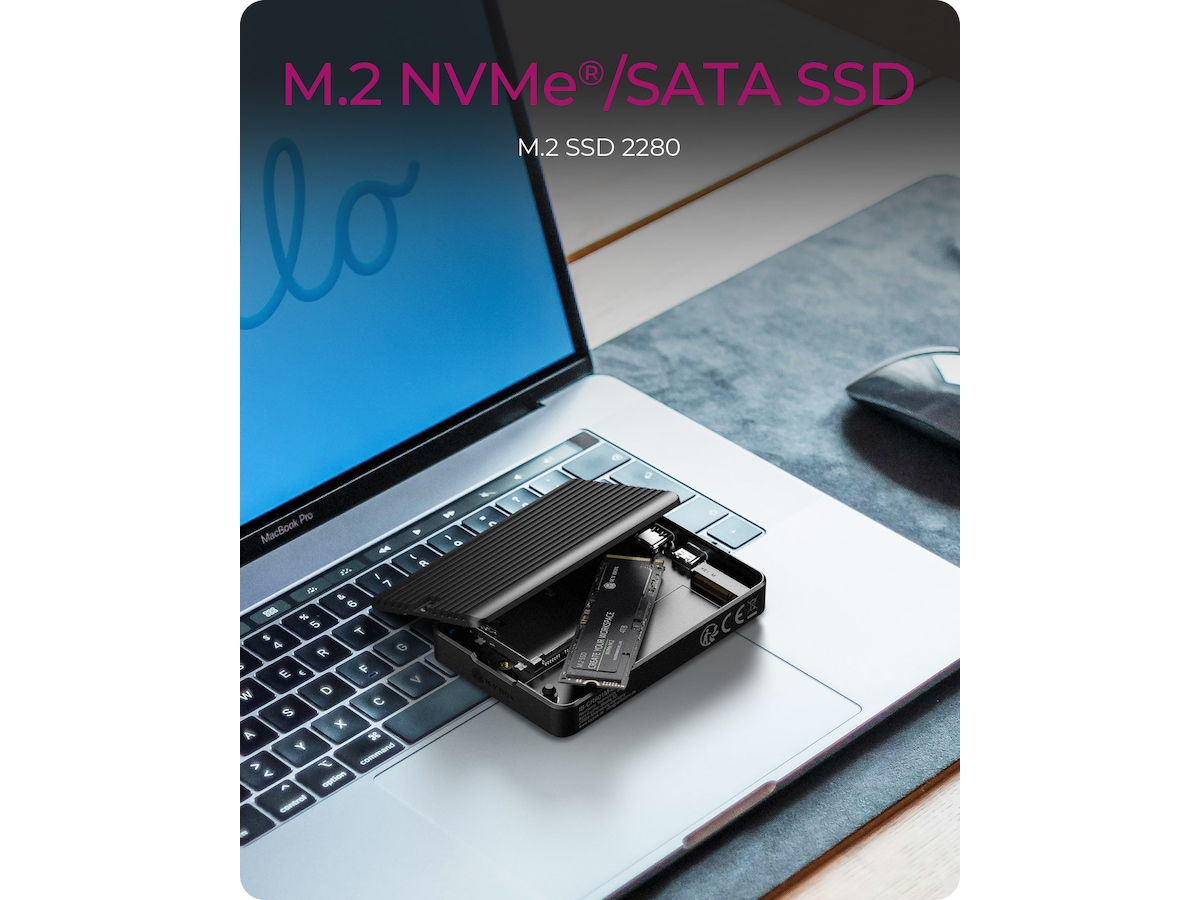 ICY BOX M.2 SSD Enclosure Eksterne kabinetter