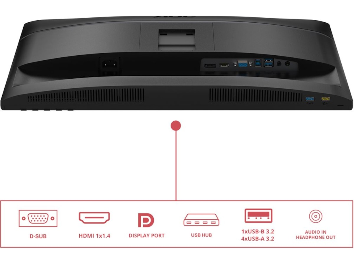 AOC 24" skjerm 24E4U Skjermer