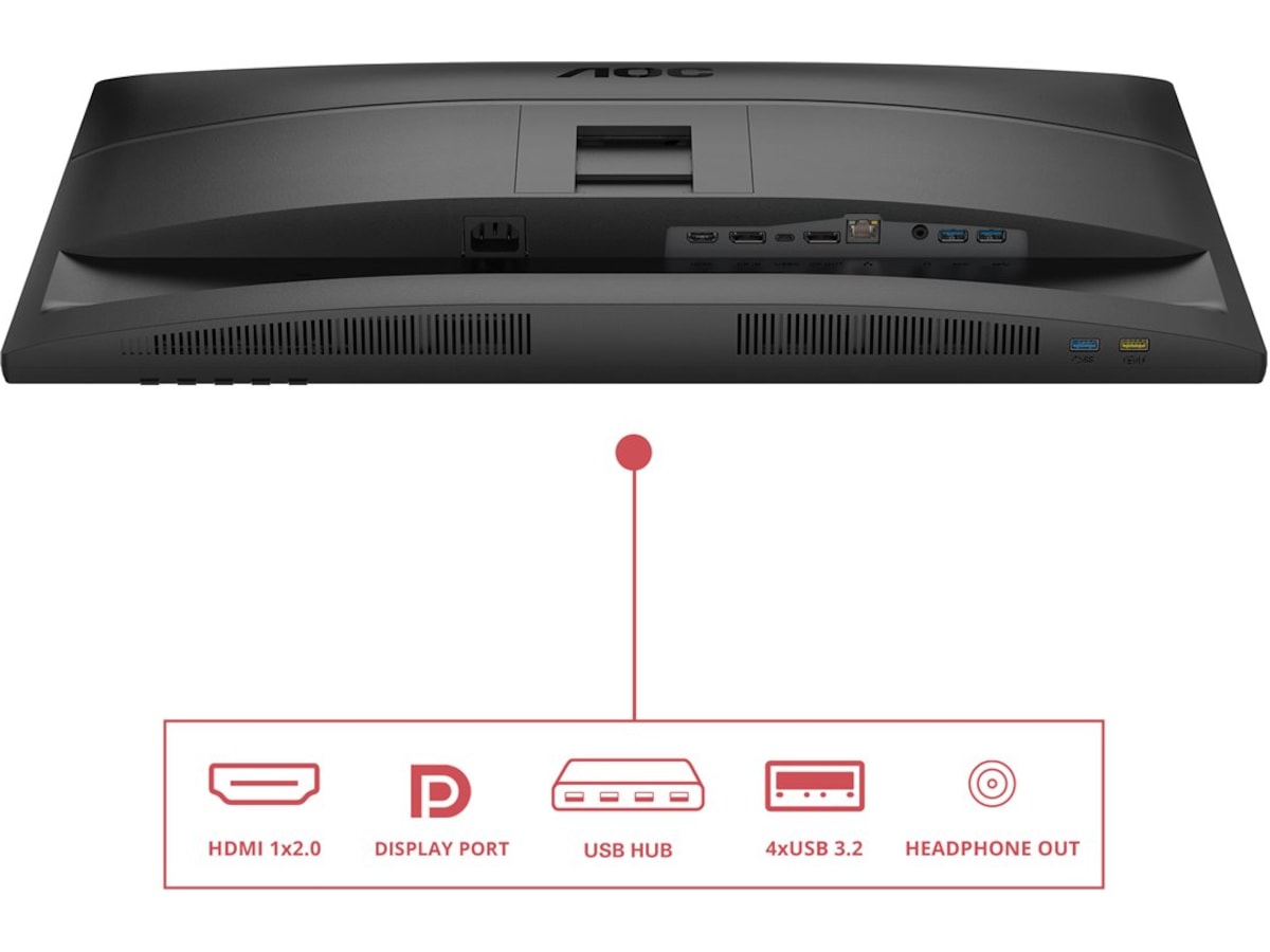 AOC 27" skjerm Q27E4CV Skjermer
