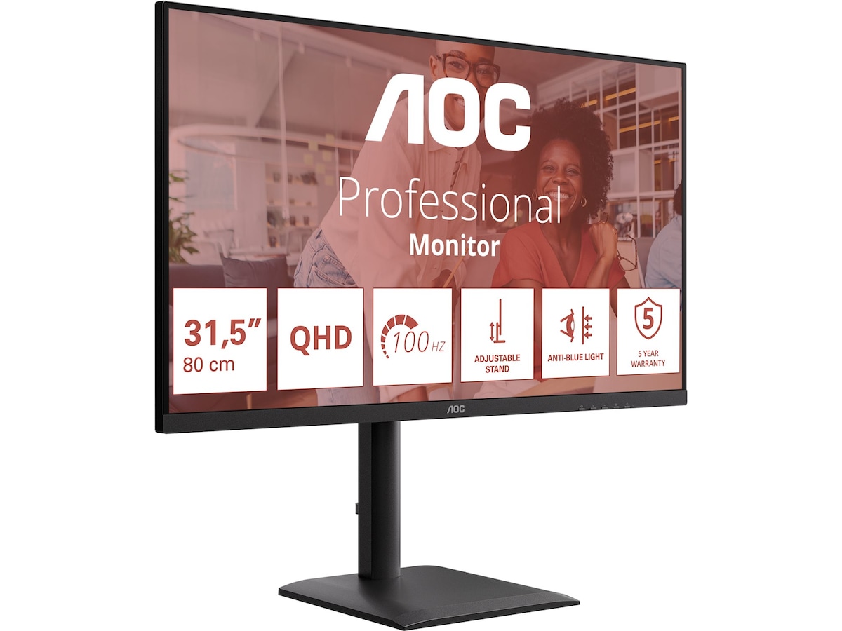 AOC 32" skjerm Q32E4U Skjermer