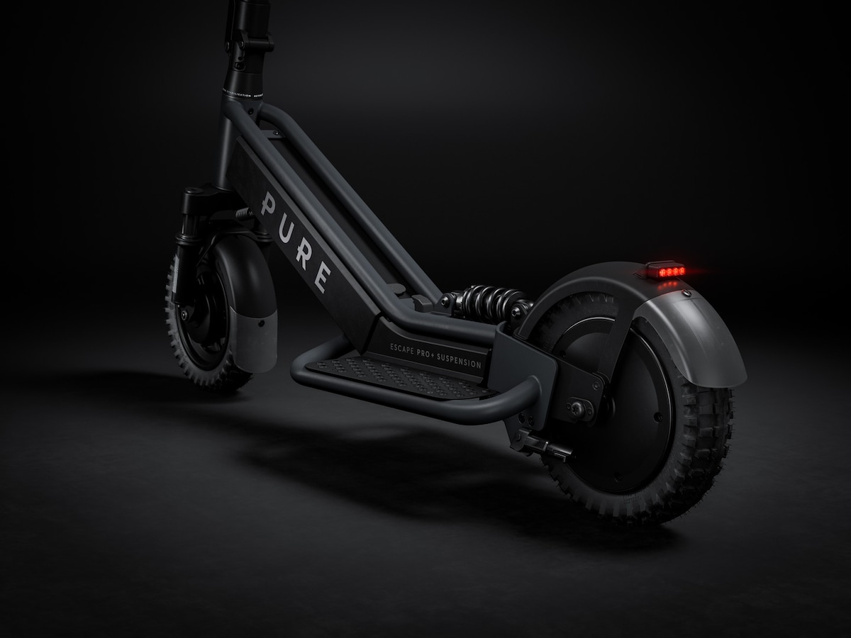Pure Escape Pro+ Suspension elektrisk sparkesykkel El-sparkesykler
