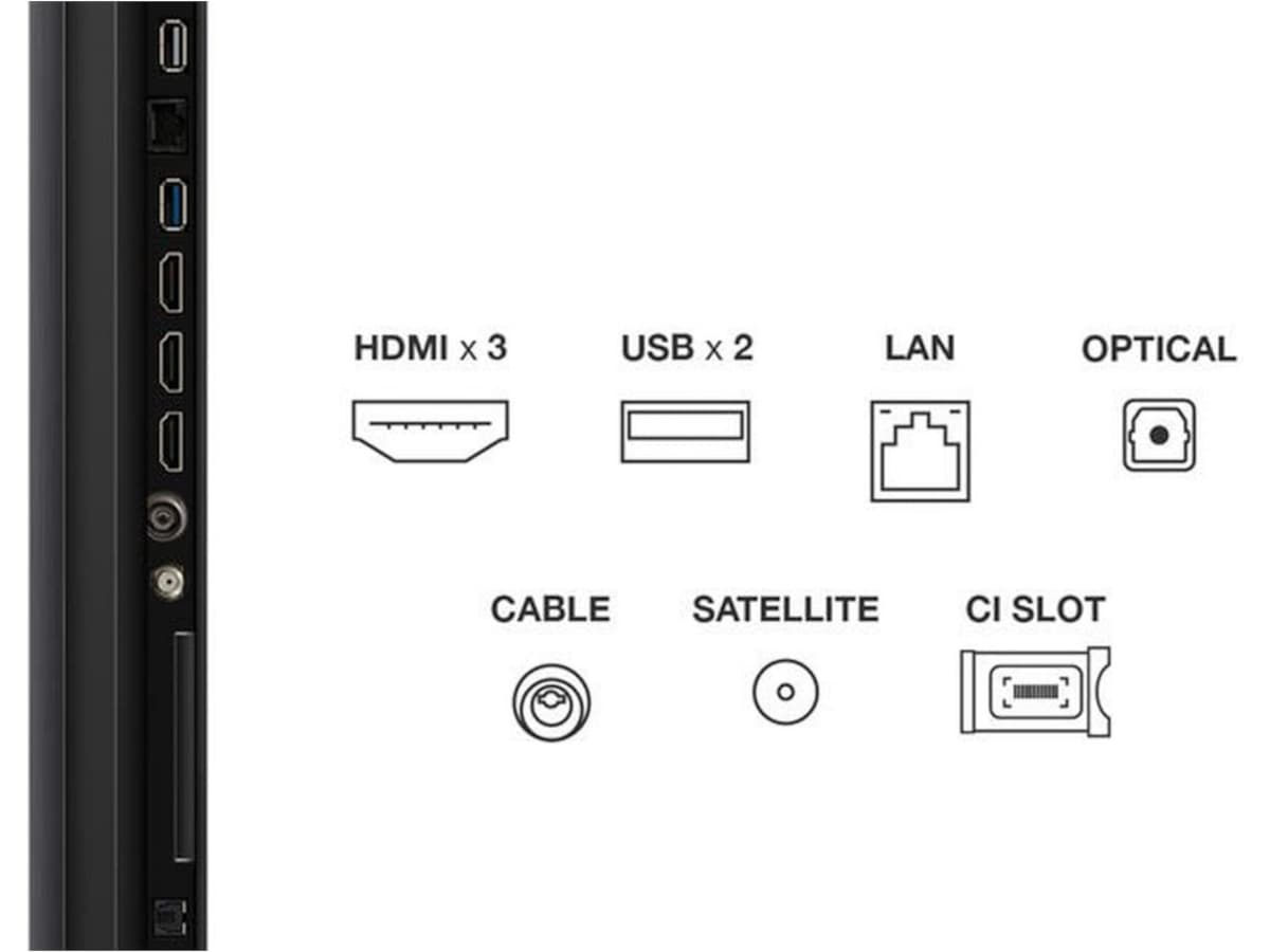 TCL 55" C69KS 4K QD-Mini LED Google TV + Soundbar 70 - 79 tommer TV