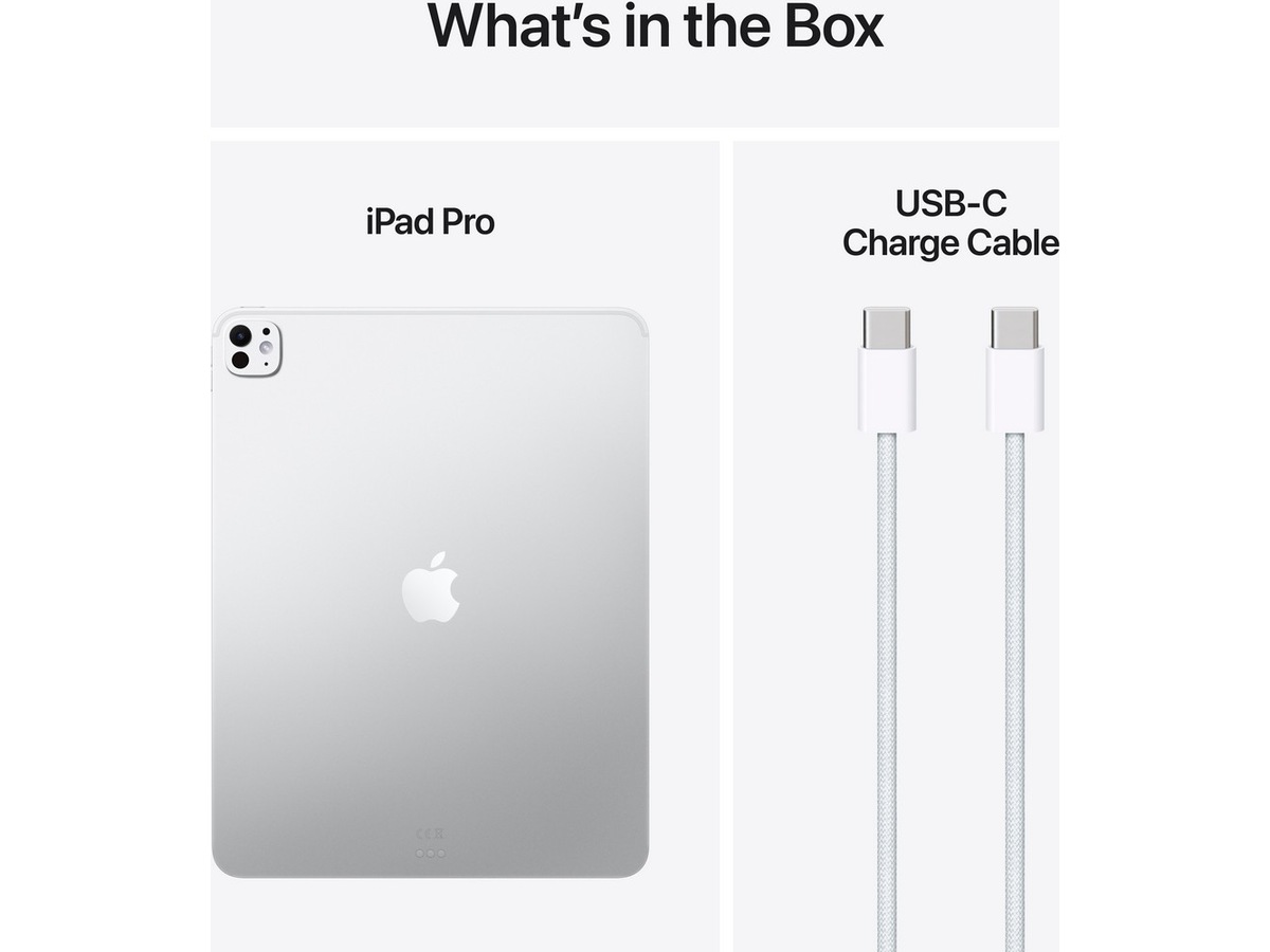 iPad Pro 13" (2025) 2TB WiFi (sølv) Nettbrett / iPad