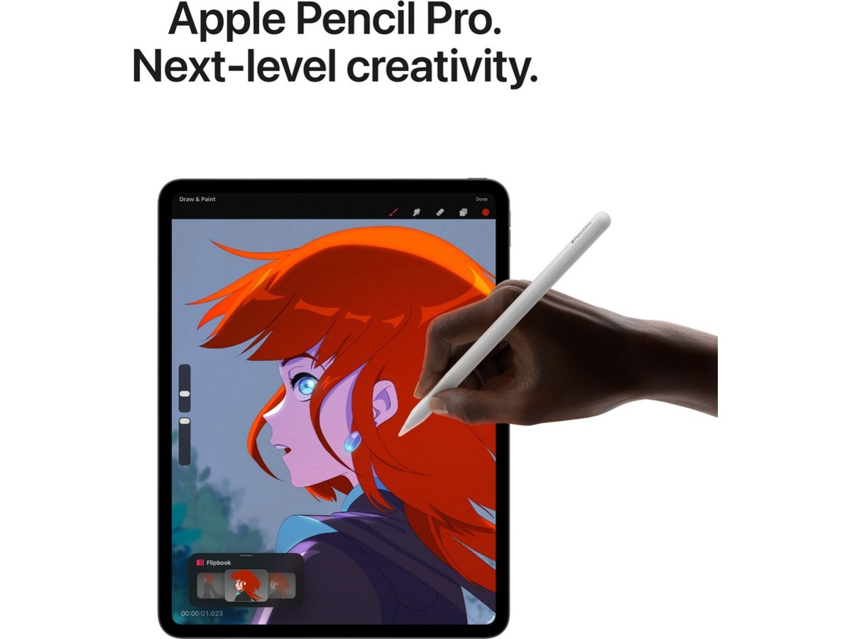 iPad Pro 13" (2025) 2TB 5G (sølv) Nettbrett / iPad