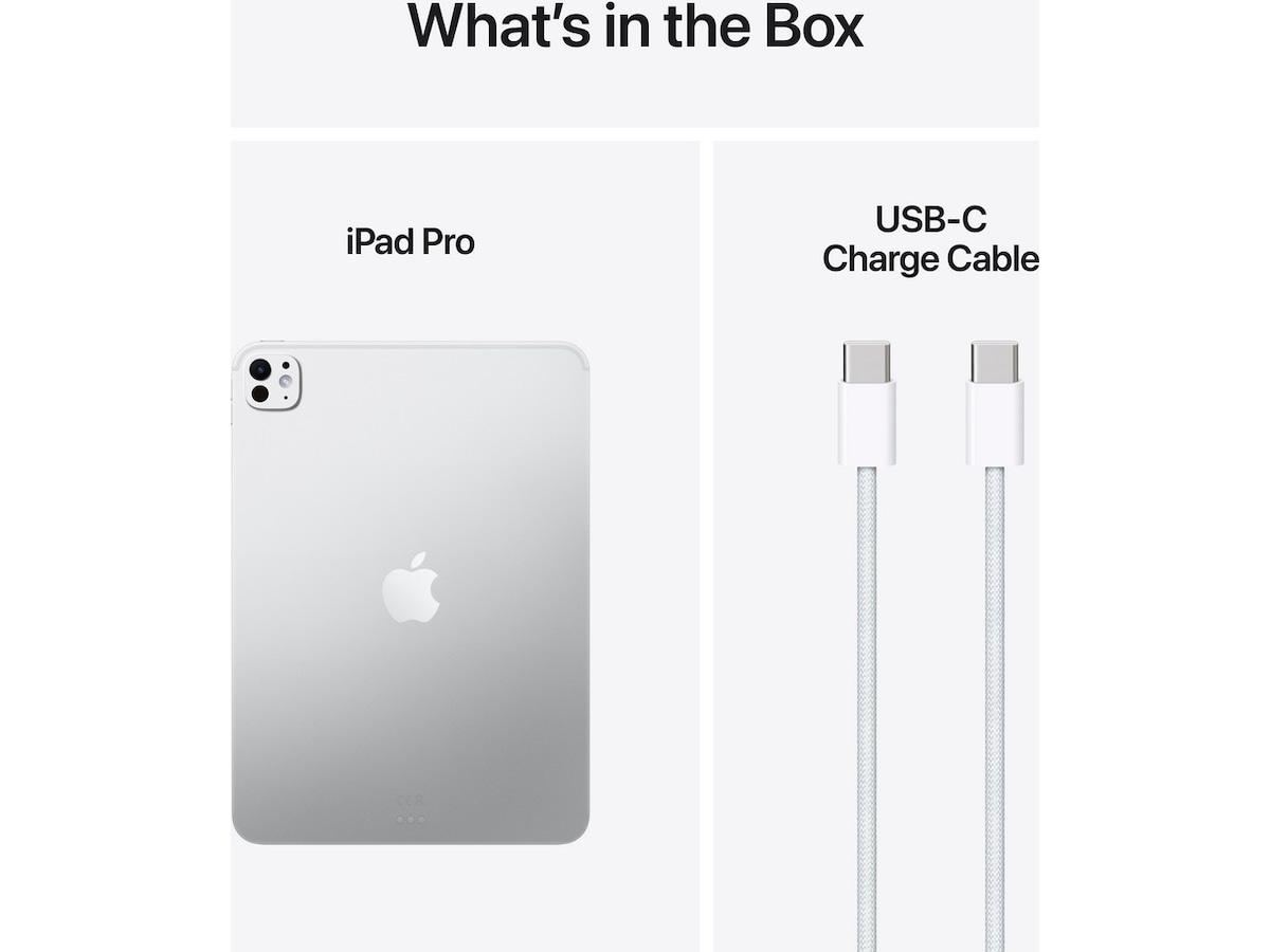 iPad Pro 11" (2025) 1TB 5G (sølv) Nettbrett / iPad