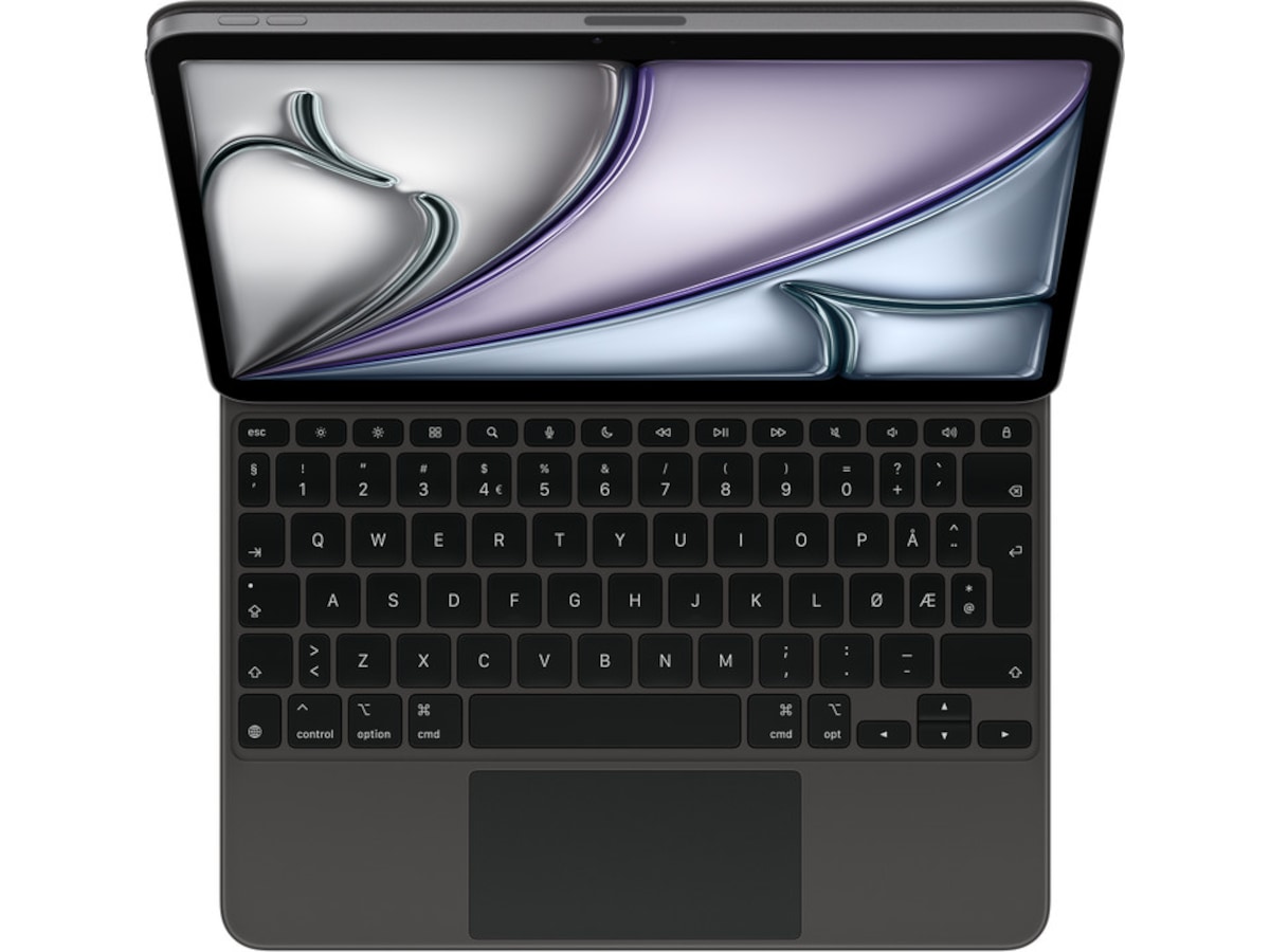 Apple iPad Air 11" Magic Keyboard (svart) Tastatur og stylus