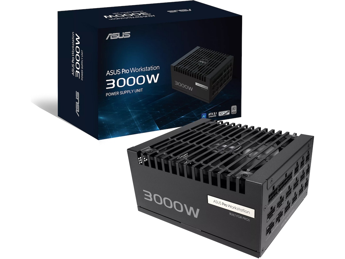 Asus Pro WS 3000W Platinum PSU Enheter