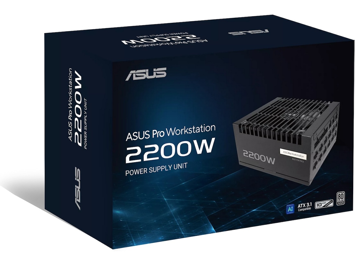 Asus Pro WS 2200W Platinum PSU Enheter