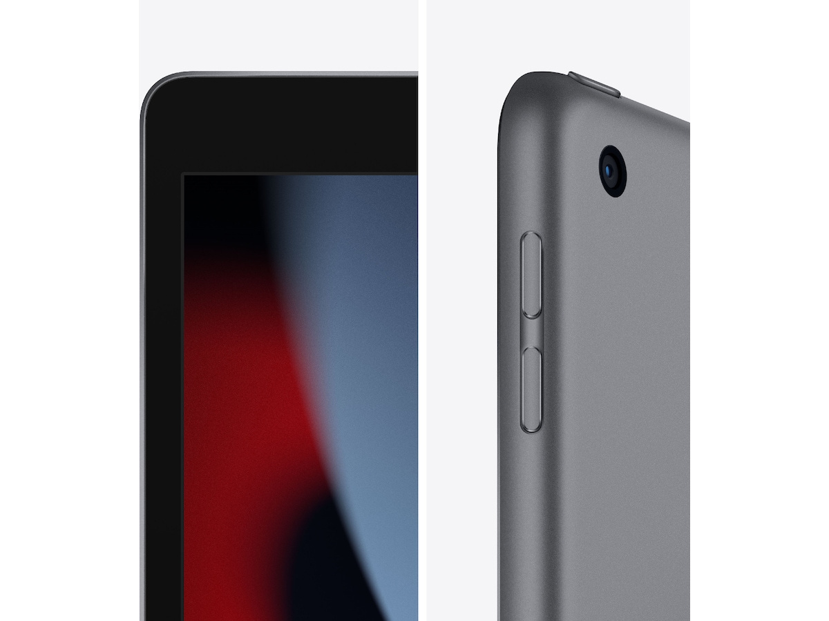 iPad 10,2" (2021) 64GB WiFi (stellargrå) - Gradering B Nesten nytt! - Renewed