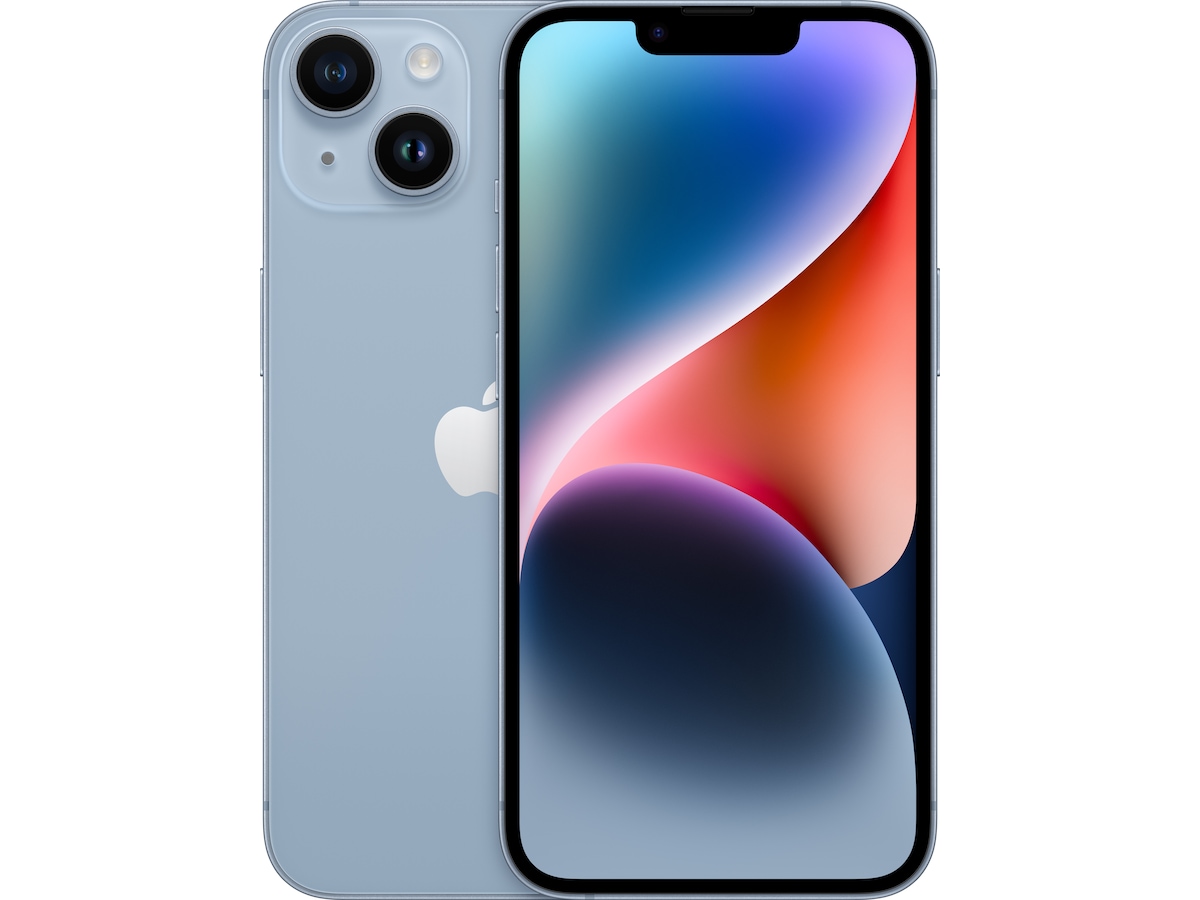 iPhone 14 128GB (blå) - Gradering B Nesten nytt! - Renewed