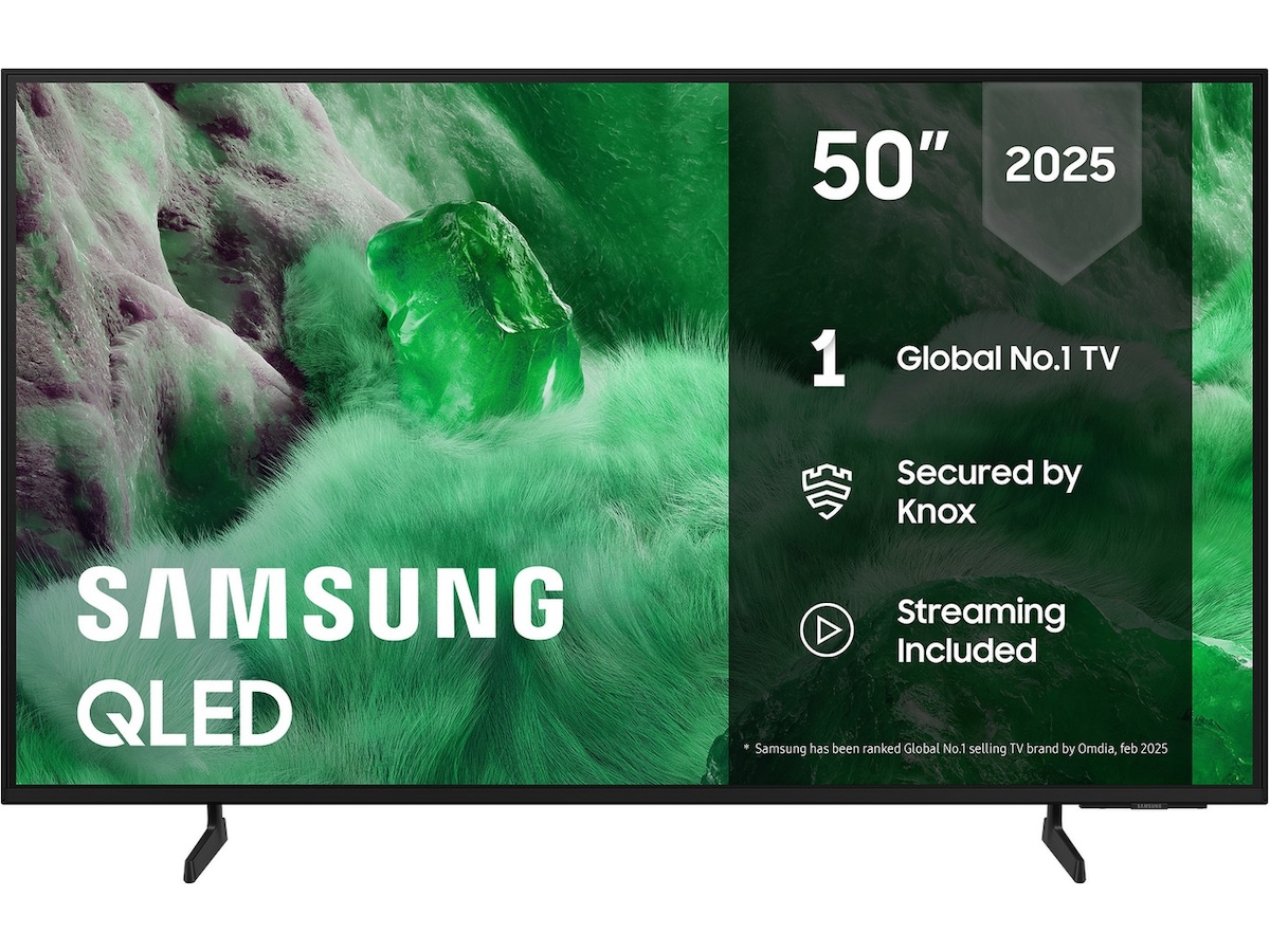 Samsung 50" Q7F2 QLED 4K Smart-TV (2025) + Soundbar 50 - 59 tommer TV