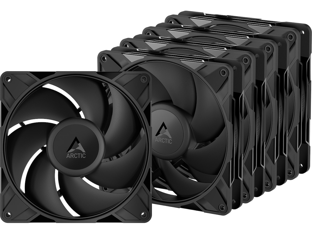 Arctic P14 Pro Vifte 5pk (sort) Vifter