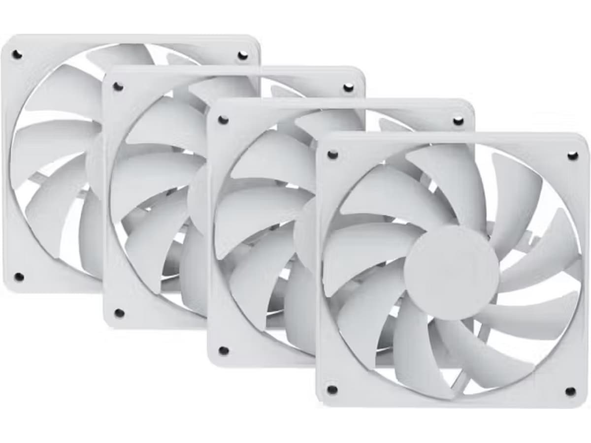 HYTE FA12 Vifte 4pk (hvit) Vifter