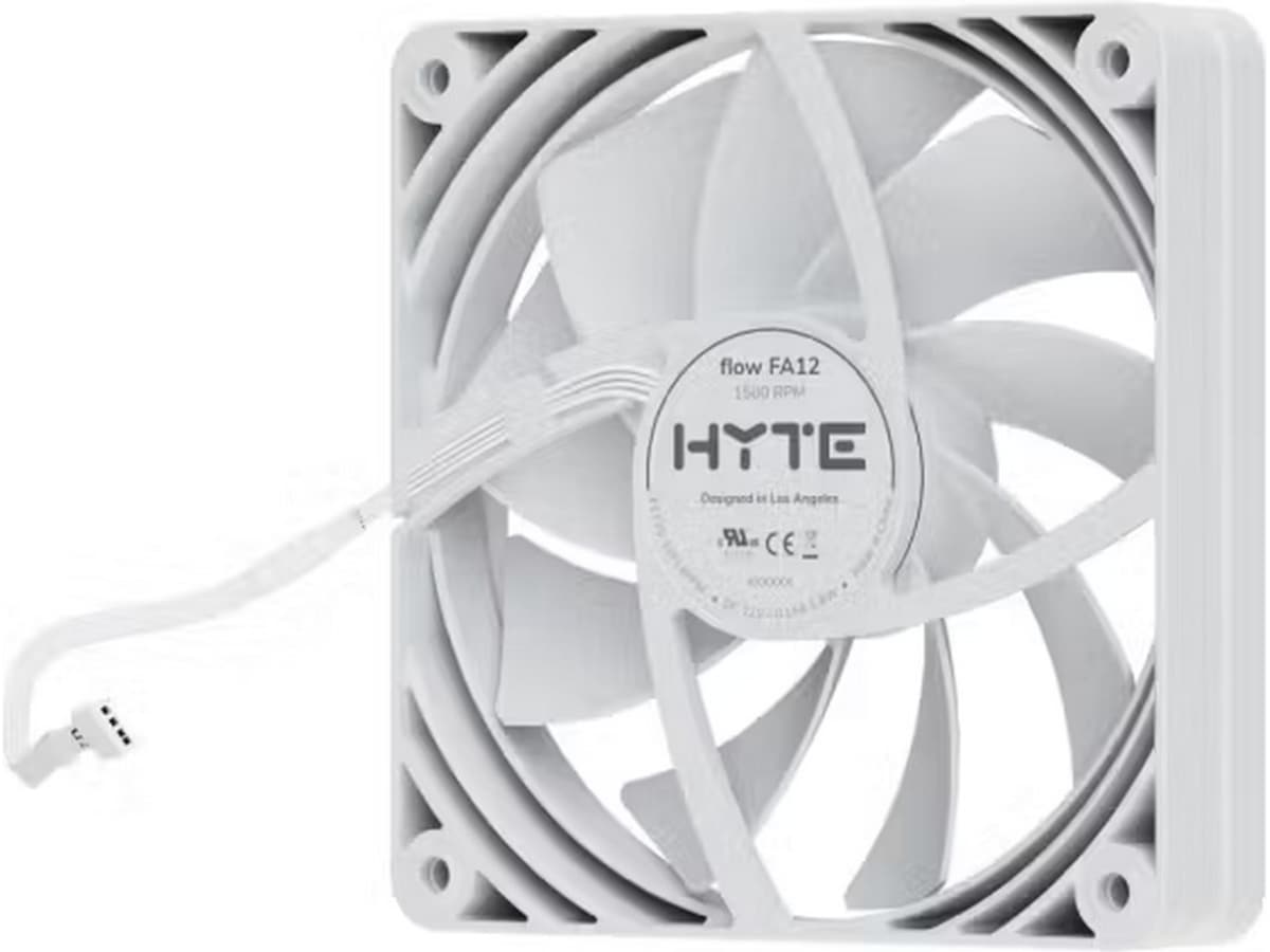 HYTE FA12 Vifte 4pk (hvit) Vifter