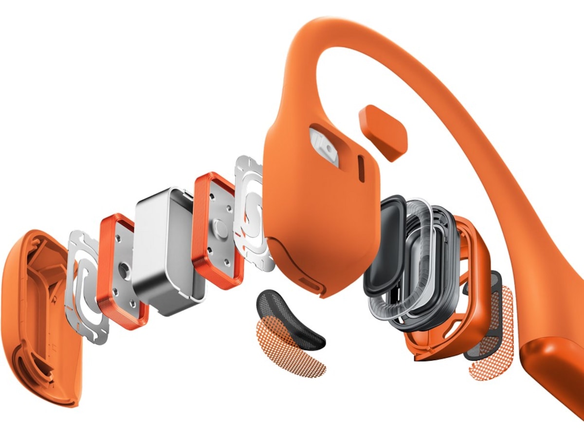 SHOKZ OpenRun Pro2 trådløse hodetelefoner (oransje) Hodetelefoner