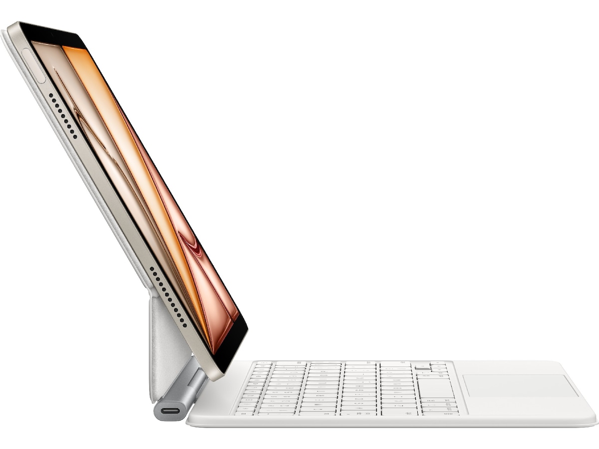 Apple iPad Air 11" Magic Keyboard (hvit) -B-Grade Demo annet i PC & nettbrett