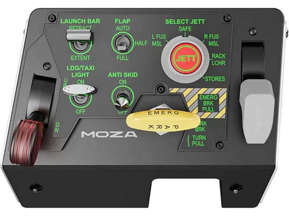 MOZA MTLP Panel Ratt og pedaler