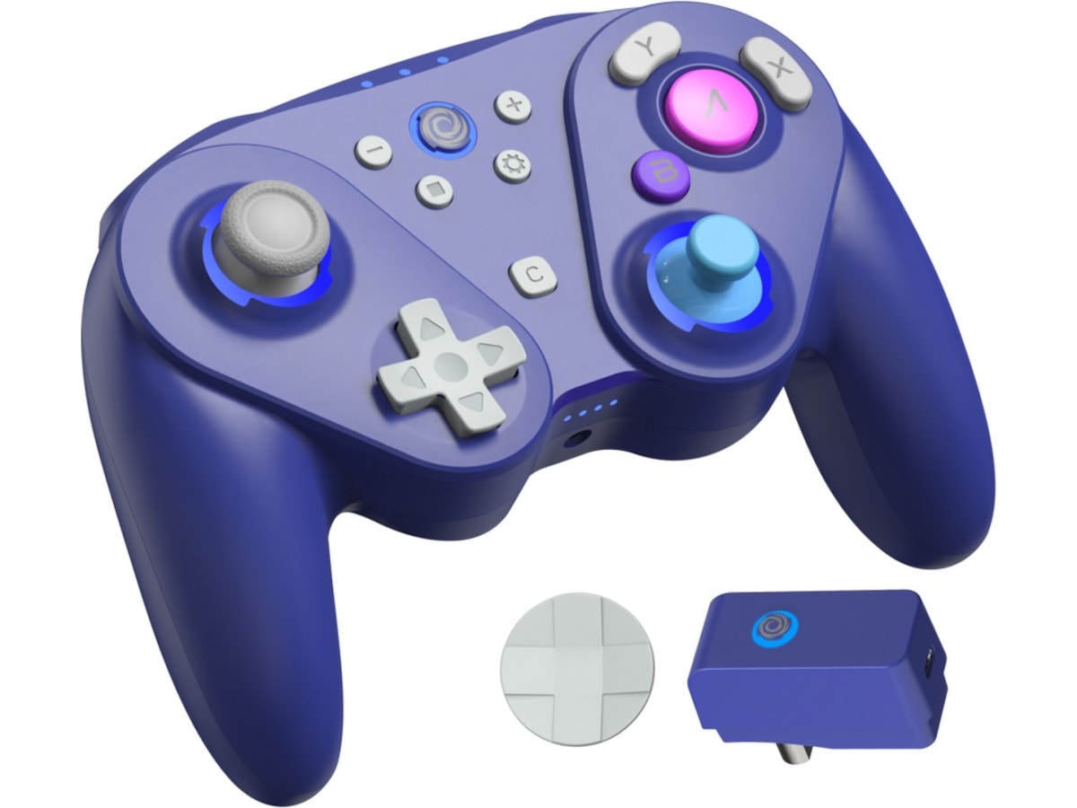 Oniverse Foenix Nintendo Switch 2 trådløs kontroller (fiolett) Tilbehør til spillkonsoller