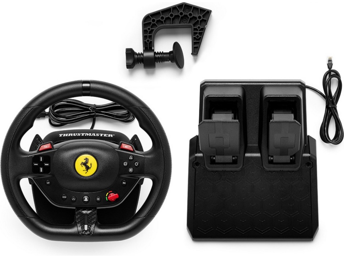 Thrustmaster T98 Ferrari 296 GTB Ratt og pedaler