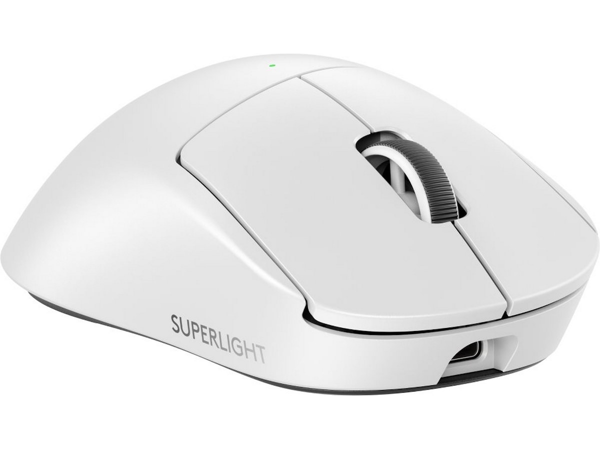 Logitech Pro X Superlight 2 DEX trådløs gamingmus (hvit