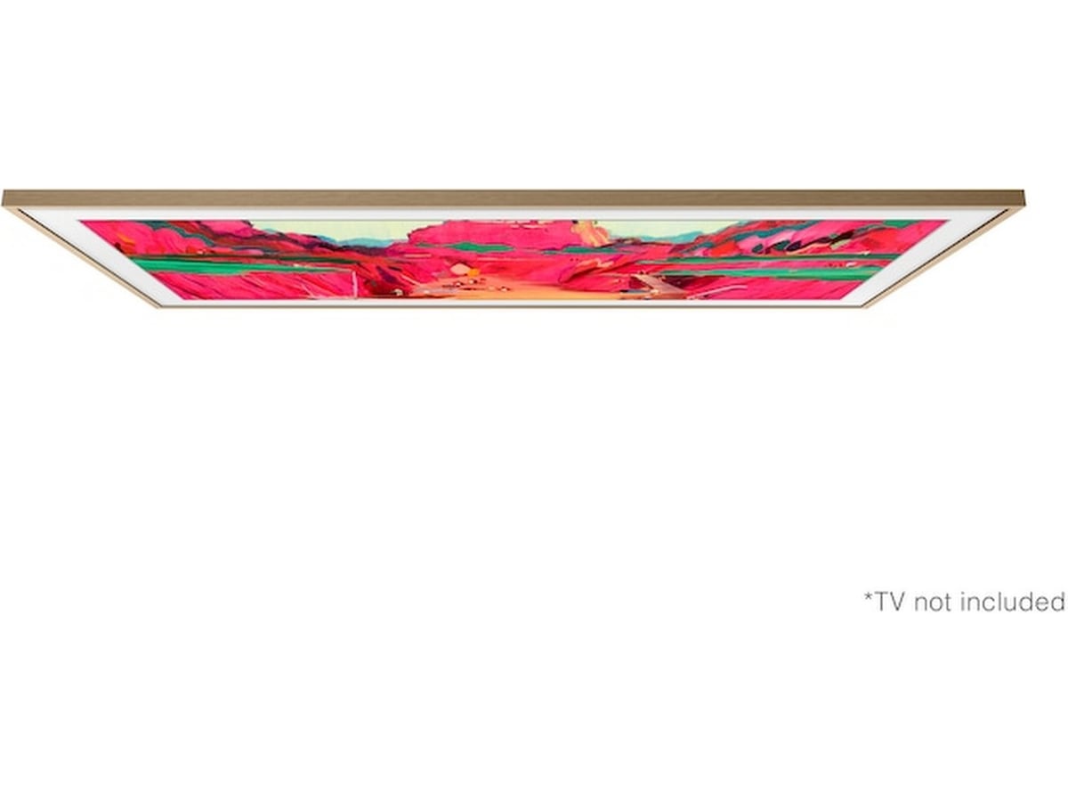 Samsung The Frame Pro 85" LS03FW + ramme Beige Wood 60 - 69 tommer TV