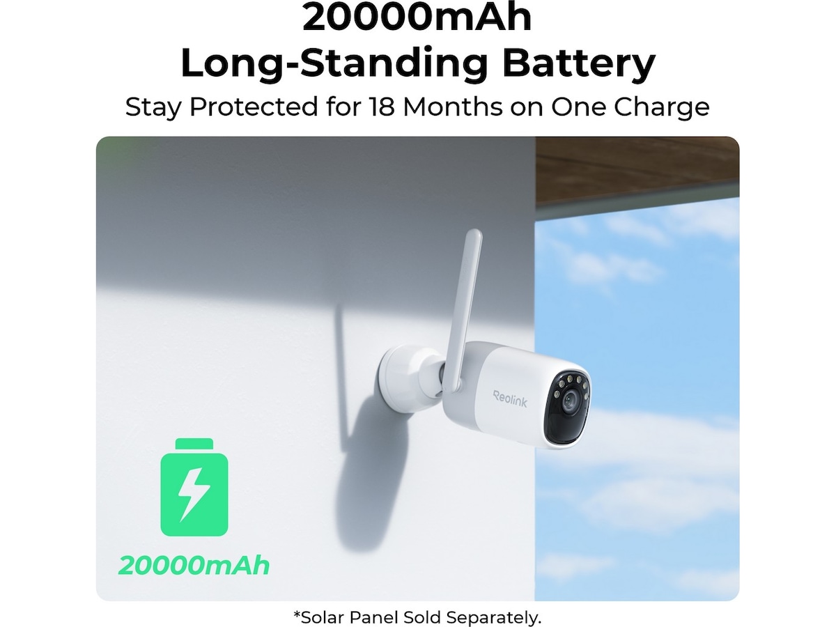 Reolink Home Hub med 2X Altas-kamera Overvåkningskameraer