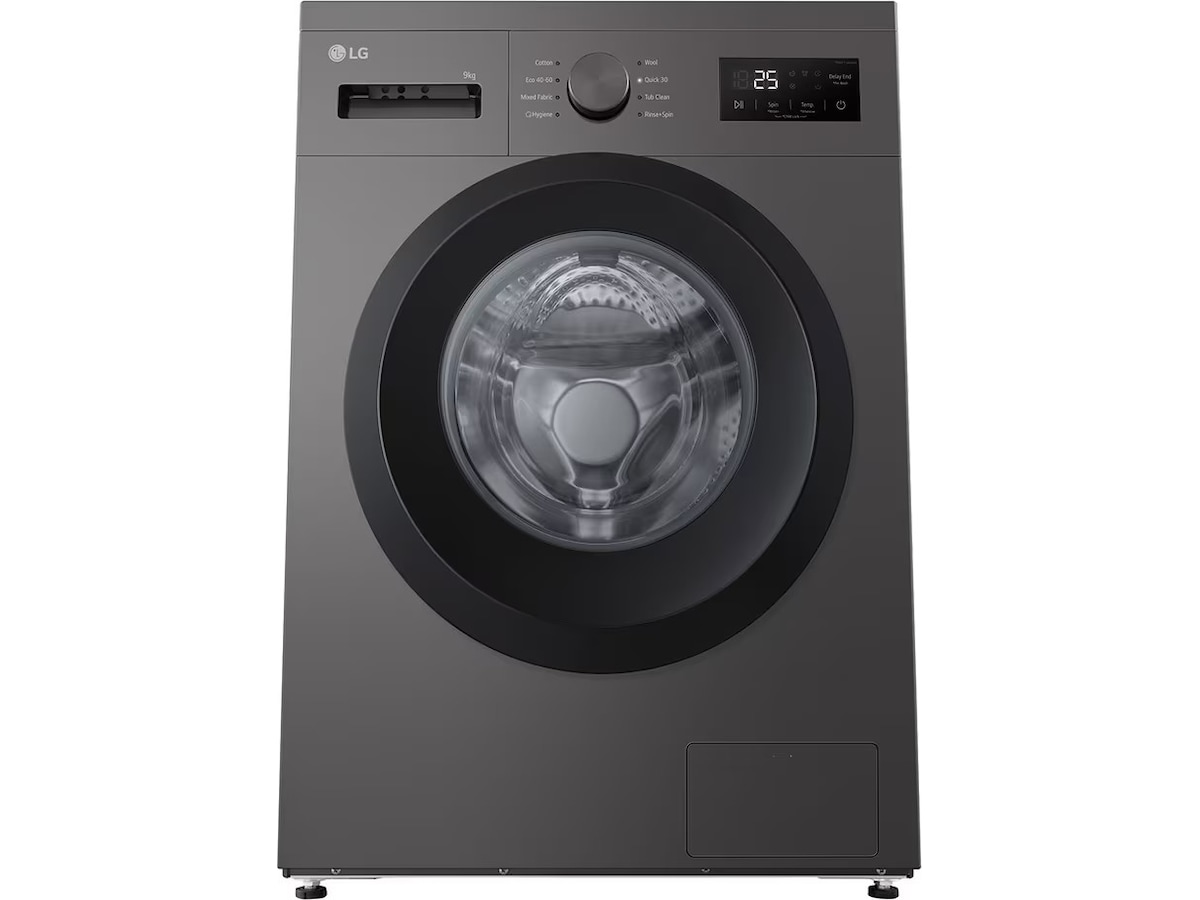 LG F4A1009NDK vaskemaskin (dark silver) + tørketrommel Vaskemaskin