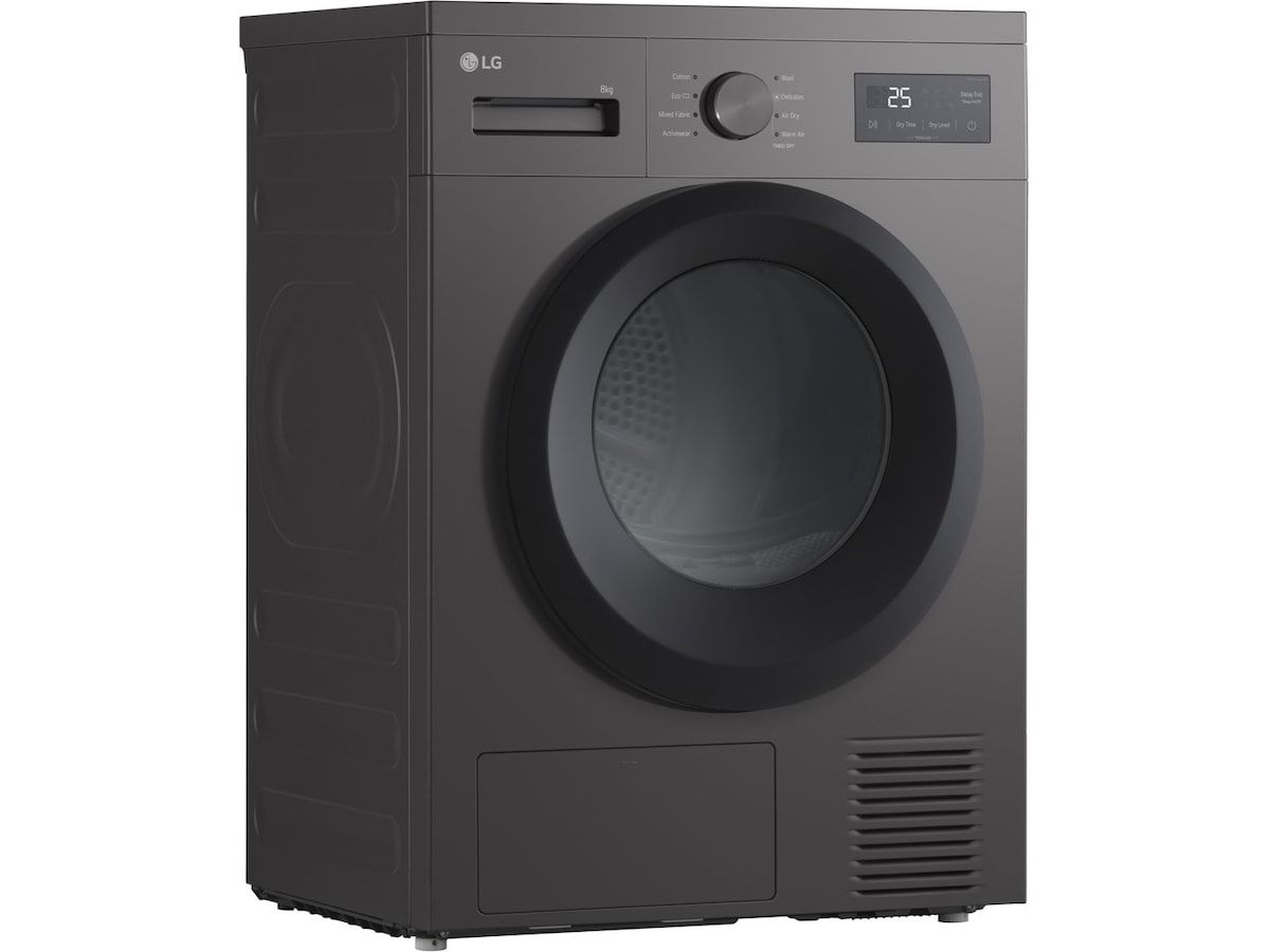 LG F4A1009NDK vaskemaskin (dark silver) + tørketrommel Vaskemaskin