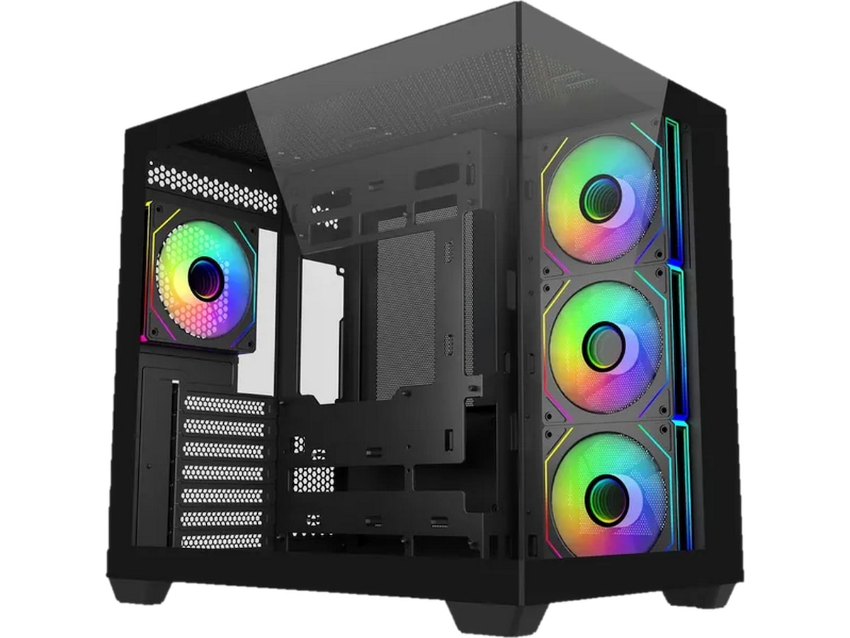 Cooler Master Elite 681 midi tower (sort) Midi tower