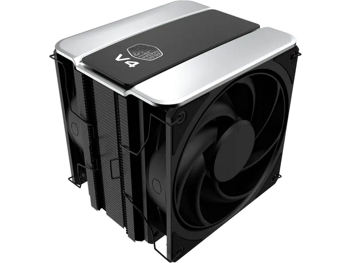 CoolerMaster V4 Alpha 3DHP kjøler (sort) CPU - Luftkjøling
