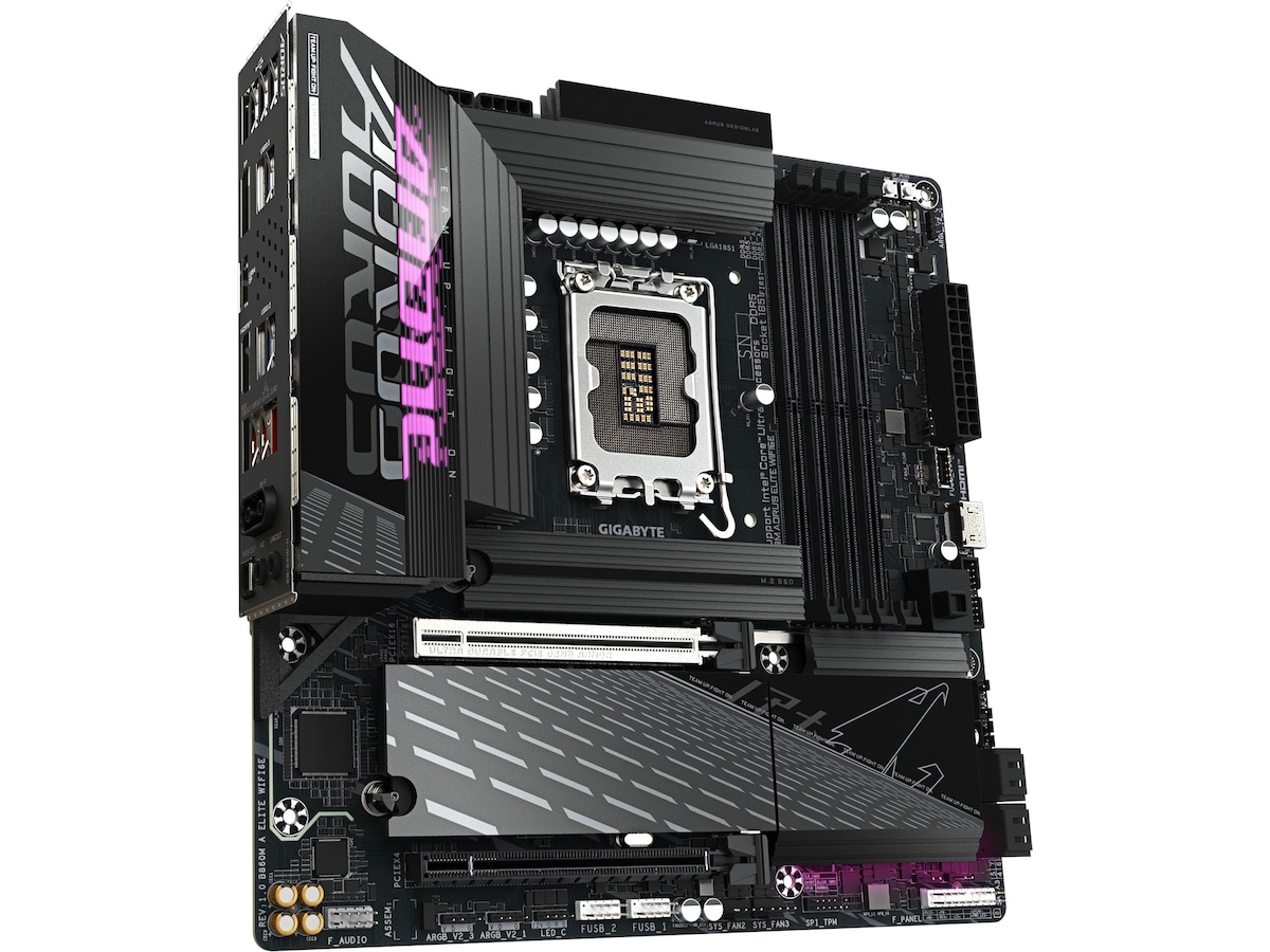 Gigabyte B860M AORUS ELITE WIFI6E hovedkort Intel Socket