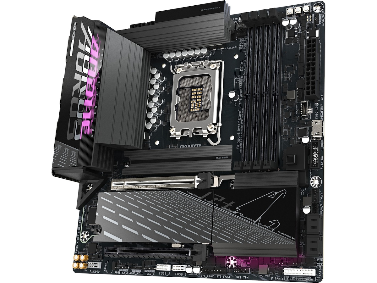 Gigabyte B860M AORUS ELITE WIFI6E hovedkort Intel Socket